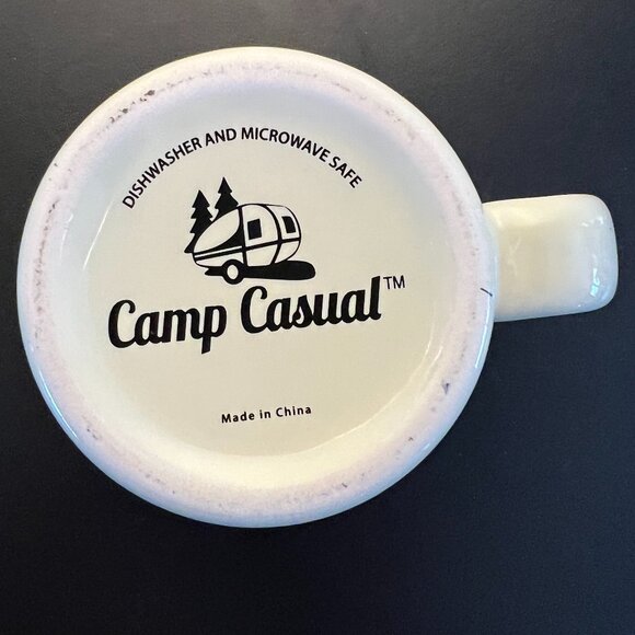 CAMP CASUAL Wanderlust Camping Style Mug w/ Retro Camping Road Trip Scenes - Picture 10 of 10